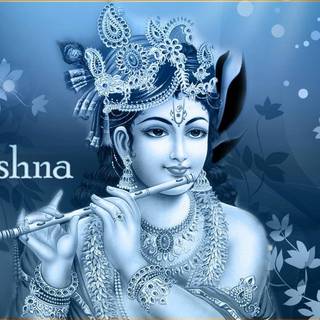 Lord Krishna laptop wallpaper
