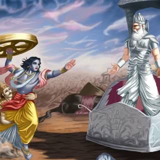 Krishna PC 4k wallpaper