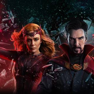 Scarlet Witch 4k PC wallpaper