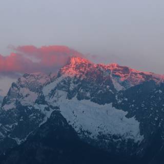 Aesthetic mountains 4k wallpaper