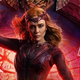 Scarlet Witch logo wallpaper