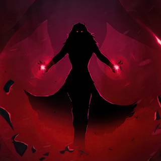 Scarlet Witch 4k PC wallpaper