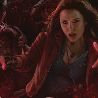 Scarlet Witch 4k PC wallpaper