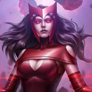 Scarlet Witch PC wallpaper