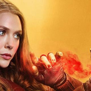 Scarlet Witch 4k PC wallpaper