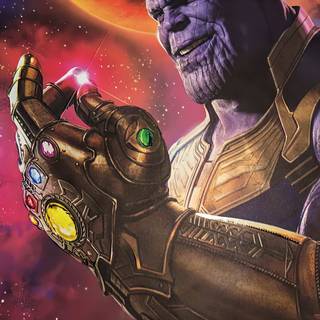Thanos 4k iPhone wallpaper
