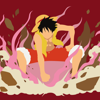 One Piece minimalist 4k wallpaper