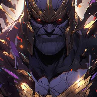 Thanos 4k iPhone wallpaper