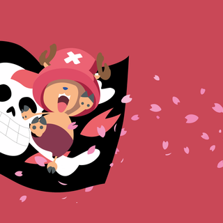 One Piece minimalist 4k wallpaper