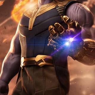 Thanos 4k iPhone wallpaper