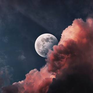 Phone 4k moon wallpaper