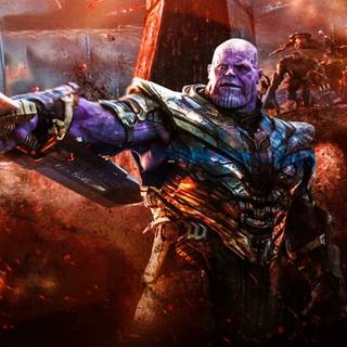 Thanos 4k iPhone wallpaper