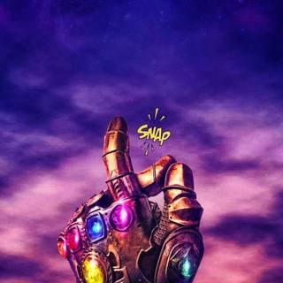 Thanos 4k iPhone wallpaper
