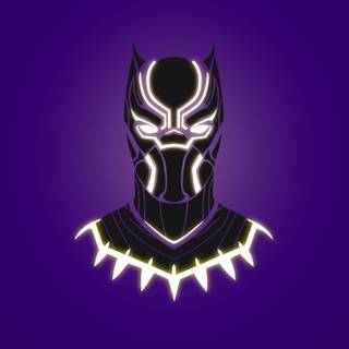 Purple cartoon 4k wallpaper