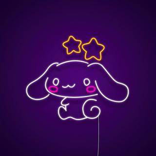 Purple cartoon 4k wallpaper