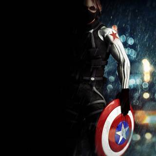 4k Winter Soldier wallpaper