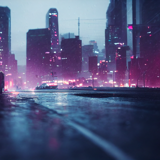 4k car neon wallpaper