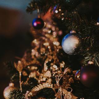 Happy Christmas 4k wallpaper