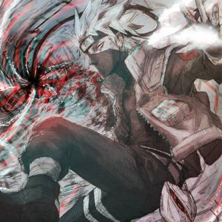Kakashi graffiti wallpaper