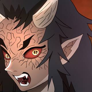 Hantengu Demon slayer wallpaper