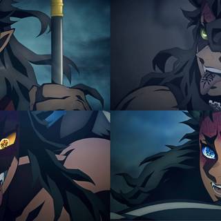 Hantengu Demon slayer wallpaper