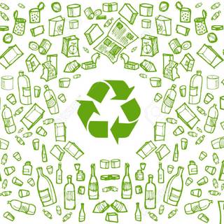 Desktop recycle wallpaper