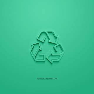Desktop recycle wallpaper