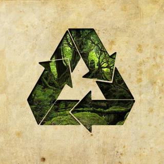 Desktop recycle wallpaper