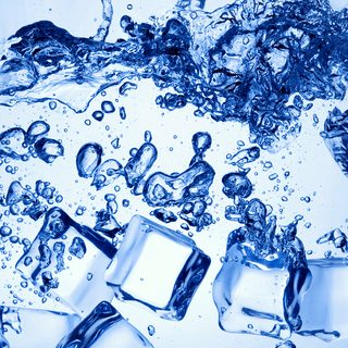 3D ice cube wallpaper