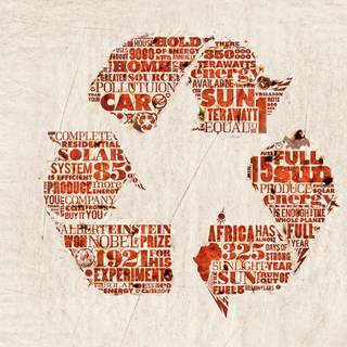 Desktop recycle wallpaper