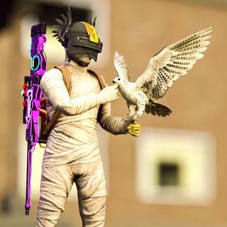 PUBG mummy suit mobile wallpaper