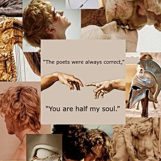 Greek mythology books wallpaper