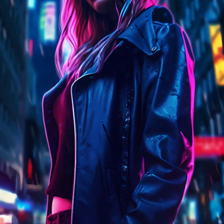 Cyberpunk theme wallpaper