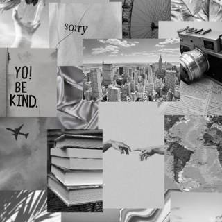 iPhone grey aesthetic wallpaper