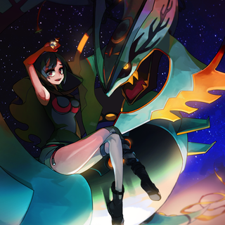 Zinnia Pokémon phone wallpaper