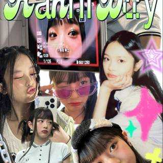 Hanni iPhone wallpaper