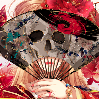 Anime skulls wallpaper