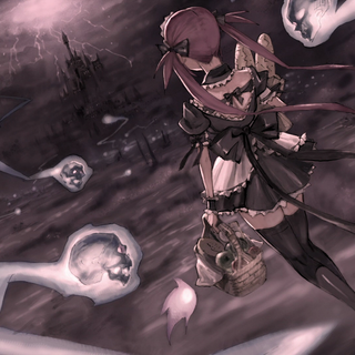 Anime skulls wallpaper