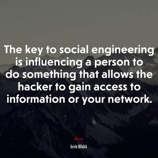 Social engineering wallpaper