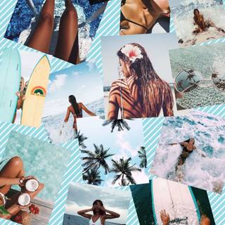 Book summer vibes wallpaper
