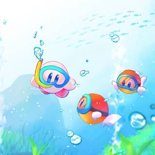 Summer Kirby wallpaper