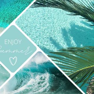 Book summer vibes wallpaper