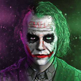 Joker portrait 4k wallpaper