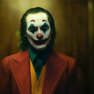 Joker portrait 4k wallpaper