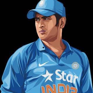Dhoni iPhone wallpaper