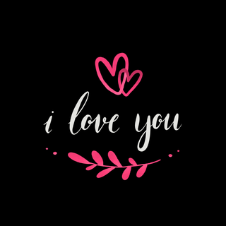 I Love You 4k wallpaper