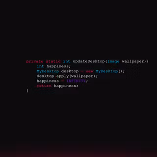 Desktop coder wallpaper
