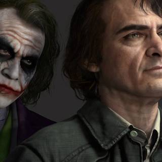 Joker portrait 4k wallpaper