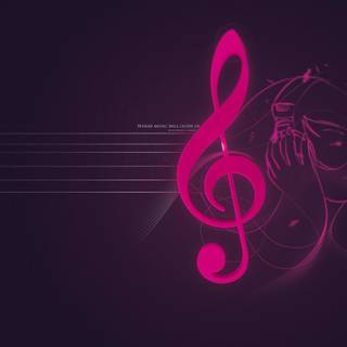 Music symbols 4k wallpaper