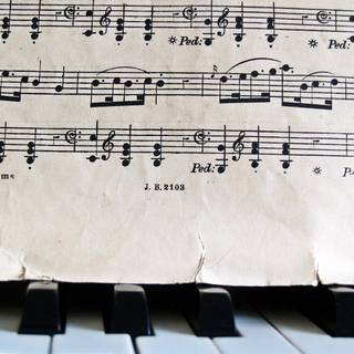 Music symbols 4k wallpaper